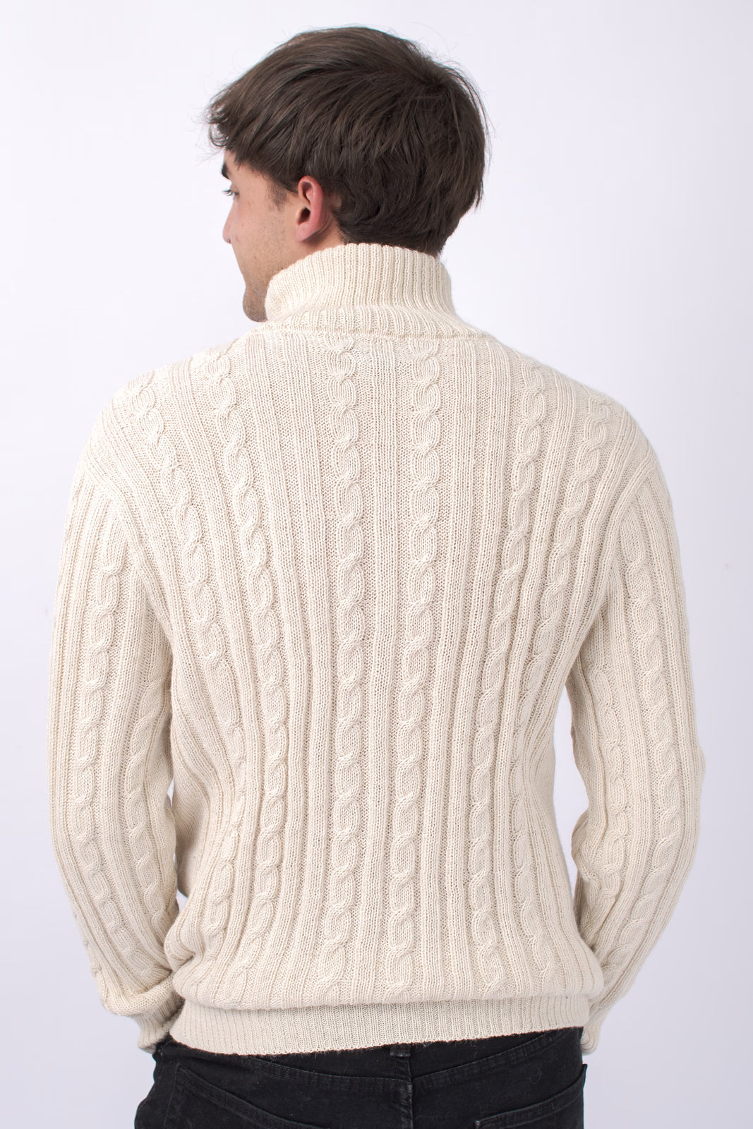 alpaka pullover herren yuraq suma