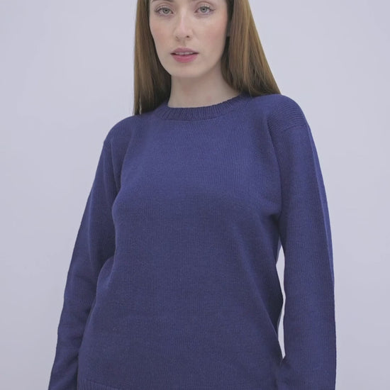 Damenpullover aus Alpaka Wolle von QILLU