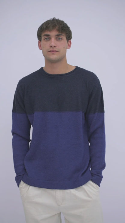 Herrenpullover aus Alpaka Wolle von QILLU